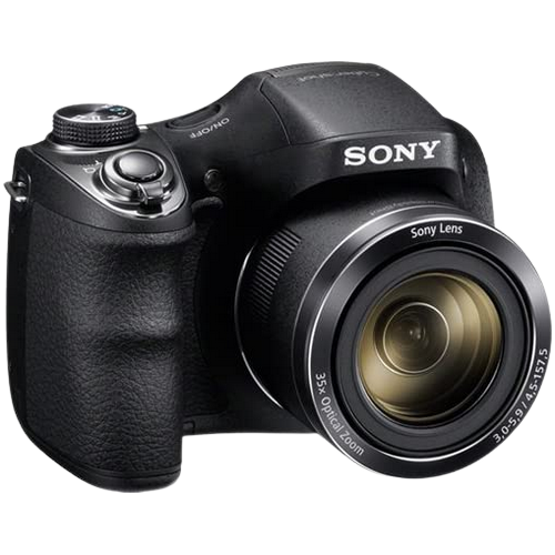 Sony H300 Camera with 35x Optical Zoom (Black)